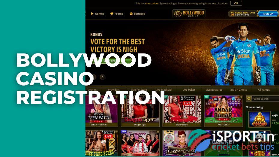 Регистрация в казино Bollywood